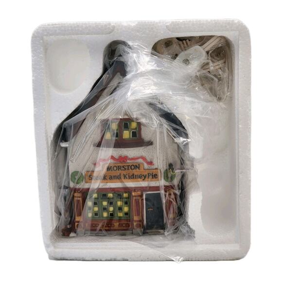 Dept 56 Morston Steak and Kidney Pie Dickens Village VTG 1995 Original Open Box - Picture 15 of 16